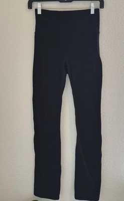 Athleta Elation Straight Leg Pant Women s XS Black High Rise Athletic Yoga