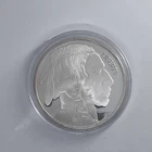 Indian Liberty / Buffalo 1 Troy Oz .999 fine silver Smi
