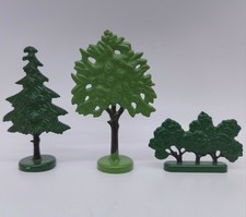 Vintage Lego System Trees from 1960s Sets
