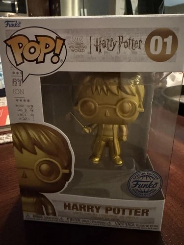 Funko Pop! #01 Harry Potter - Harry Potter (Gold) Funko Special Edition