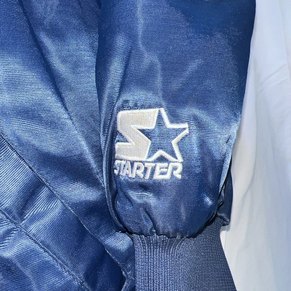 Vintage SD Padres MLB Starter Diamond Collection Bomber Jacket 2XL  (2Available) - Image 2 of 4