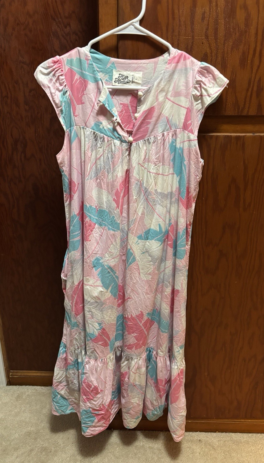 Vintage Women’s Medium Hawaiian Dress Hilo Hattie’s