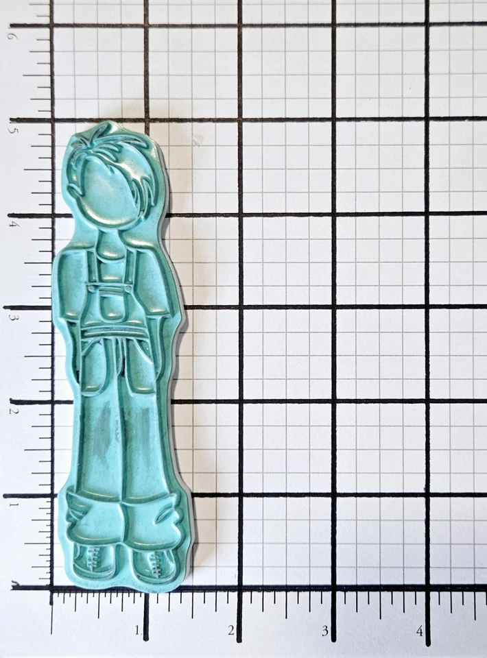 Macacão TOBY Julie Nutting Prima carimbo de borracha menino crianças bb5 - Imagem 3 de 3