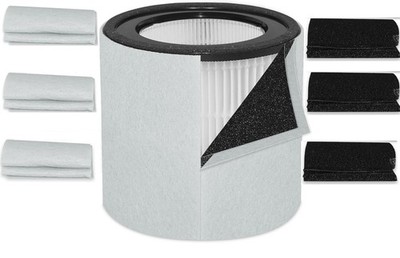 1 HEPAFilter + 4 Kohlefilter + 4 Vorfilter Ersatzfilter kompatibel mit TruSen...