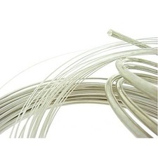 Sterling Silver .925 Round Wire - Half Hard 24 Gauge 10 Feet