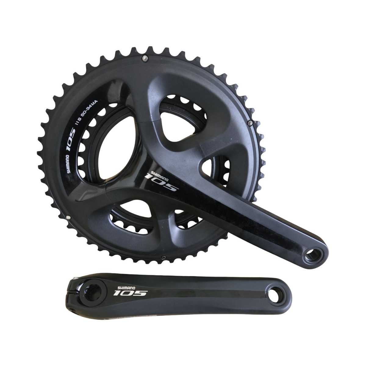 SHIMANO 105 FC−5800 SHIMANO 105 Crankset FC-5800 11 speed 50-34T 172.5mm NBTO