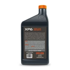 Driven Racing Oil 01006 XP6 15W50 Synthetic Racing Motor Oil with ZDDP - 1 Quart