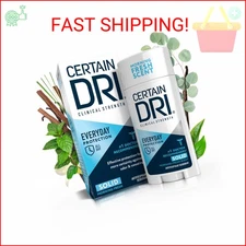 Certain Dri Everyday Strength Clinical Solid Antiperspirant - Hyperhidrosis Trea