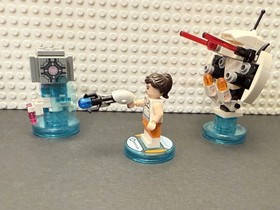 LEGO Dimensions Portal 2 Companion Cube Sentry Turret Level Pack 71203 Complete