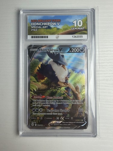 Honchkrow V graded ACE 10 for sale on eBay