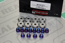 Speedfactory B Series Vtec B16a B17a B18c1 B18c5 Titanium Valve Cover Kit Burnt Speedfactory B Series Vtec B16a B17a B18c1 B18c5 Titanium Valve Cover Kit Burnt