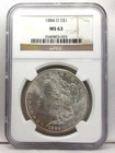 1884 O Morgan Silver Dollar NGC MS63 3549803-055