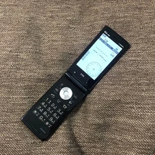 Kyocera Au E10K Black Japanese Flip Phone Garakei Keitai Retro Mobile