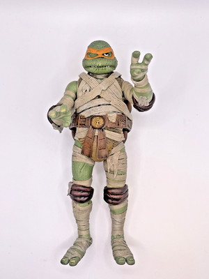 NECA Teenage Mutant Ninja Turtles Ultimate Michelangelo The Mummy Action Figure