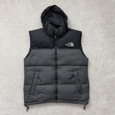 The North Face Vest Men's 700 Down 1996 Nuptse Retro Medium Gray