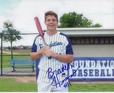 BRADEN HOLCOMB Signed 8 x 10 Photo VANDERBILT COMMODORES Baseball USA Free Ship