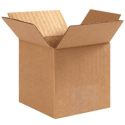Shipping Boxes Small 4''L X 4''W X 4''H, 25-Pack | Corrugated Cardboard Box for Pac