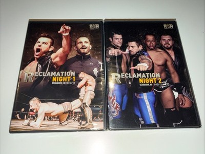 ROH Ring Of Honor Wrestling -- 2013 Reclamation Night 1 + 2 DVD -- SEALED