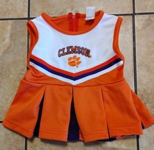 Clemson Tigers Infant Cheerleader Outfit Size 6 Months