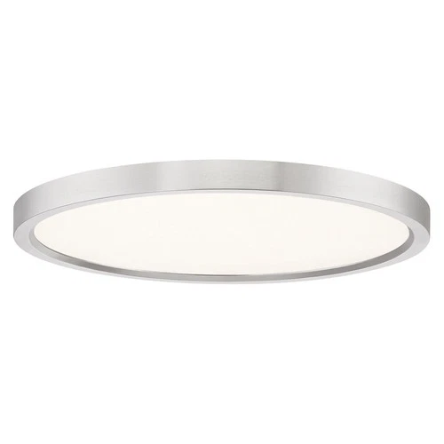Outskirts LED Flush Mount in Brushed Nickel - Picture 1 of 5