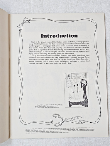 Paper Dolls From The Comics 1987 Trina Roberts Katy Keene Complete VG/FN - Picture 3 of 4