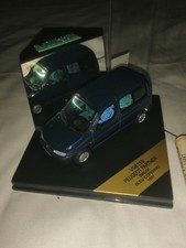 Vitesse City 1/43 Peugeot Partner Break Bleu Copernic 1997 Comme Neuf En Boite 