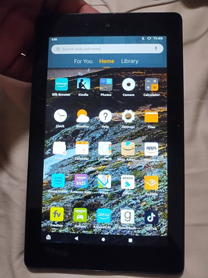 Amazon Fire 7 Tablet 7'' Display Black 9th Gen 32 GB 