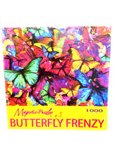 Butterfly Frenzy 1000 PC. Jigsaw Puzzle, Complete