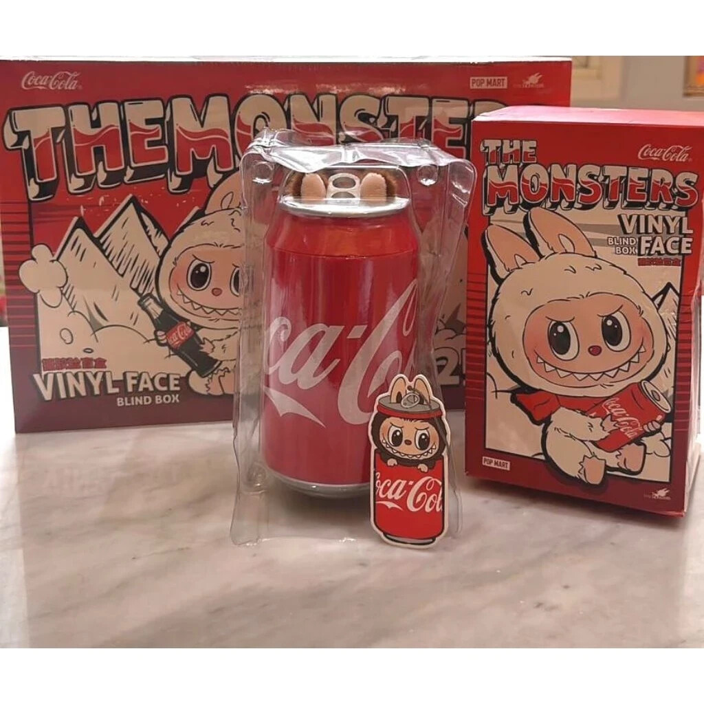 【正規品】LABUBU × COCACOLA secret シークレット SECRET - Labubu THE MONSTERS COCA-COLA SERIES Vinyl Face