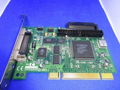 DIAMOND MULTIMEDIA  FIREPOR  CONTROLER PCI REV: C SYMBIOS LOGIC 53C875J  #GK479