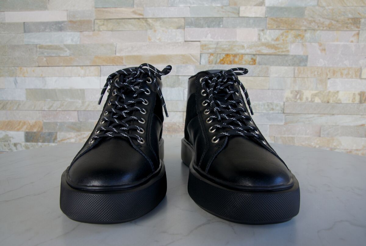 4US Cesare Paciotti High Top Sneakers Black 40 41 42 43 44 4US Cesare Paciotti High Top Sneakers Black 40 41 42 43 44