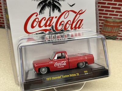 1/64 M2 1973 Chevrolet Custom Deluxe 10 Coca Cola Florida Truck
