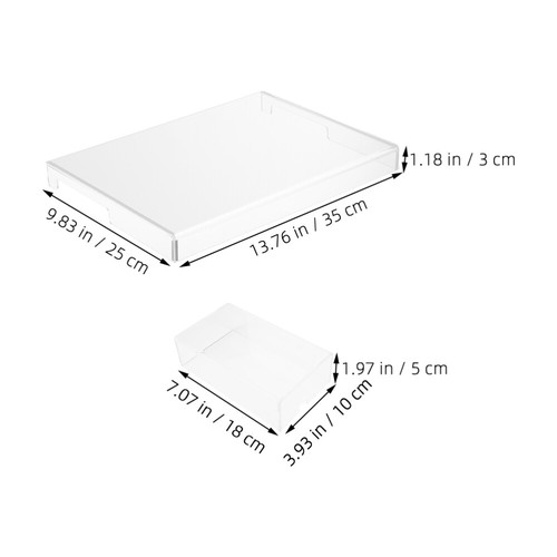 1 Set Acrylic Keyboard Protector Clear Keyboard Keyboard Dust - Bild 9 von 12