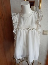 Bluse by ZARA Gr.M  Rüschen Romantisch Volants NEUWERTIG