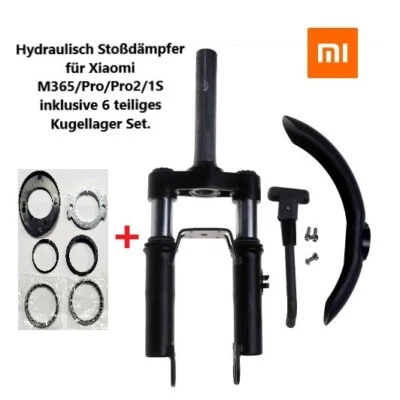 EWHEEL Vorderrad Gabel Federung Set Xiaomi m365-1S-Pro-Pro2 Hydraulische Stoßdämpfer