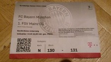 Top Sammler Ticket FC Bayern