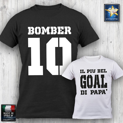 Herren T-Shirt BOMBER DAS SCHÖNSTE TOR VON PAPA Vatertag lustig GESCHENK