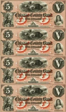 10 Currency Obsolete Sheets your choice.  EMAIL YOUR LIST