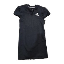 Large Adidas Football Jersey Primeknit A1 Premium Practice Black DQ3457 Blank