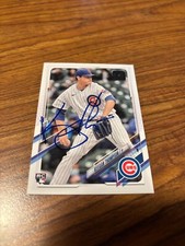 2021 Topps Keegan Thompson Chicago Cubs Autographed Baseball Card #US101