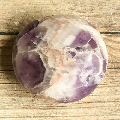 Amethyst Pebble - Polished Amethyst Pebble Shaped, 1.8'' Long, 2.2 oz or 62 kg