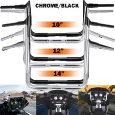 10 12 14 Rise Meathook Ape Hanger Handlebars ...