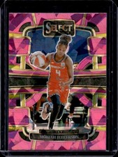 2024 Panini Select WNBA - Concourse Moriah Jefferson #92 Pink Ice Prizm