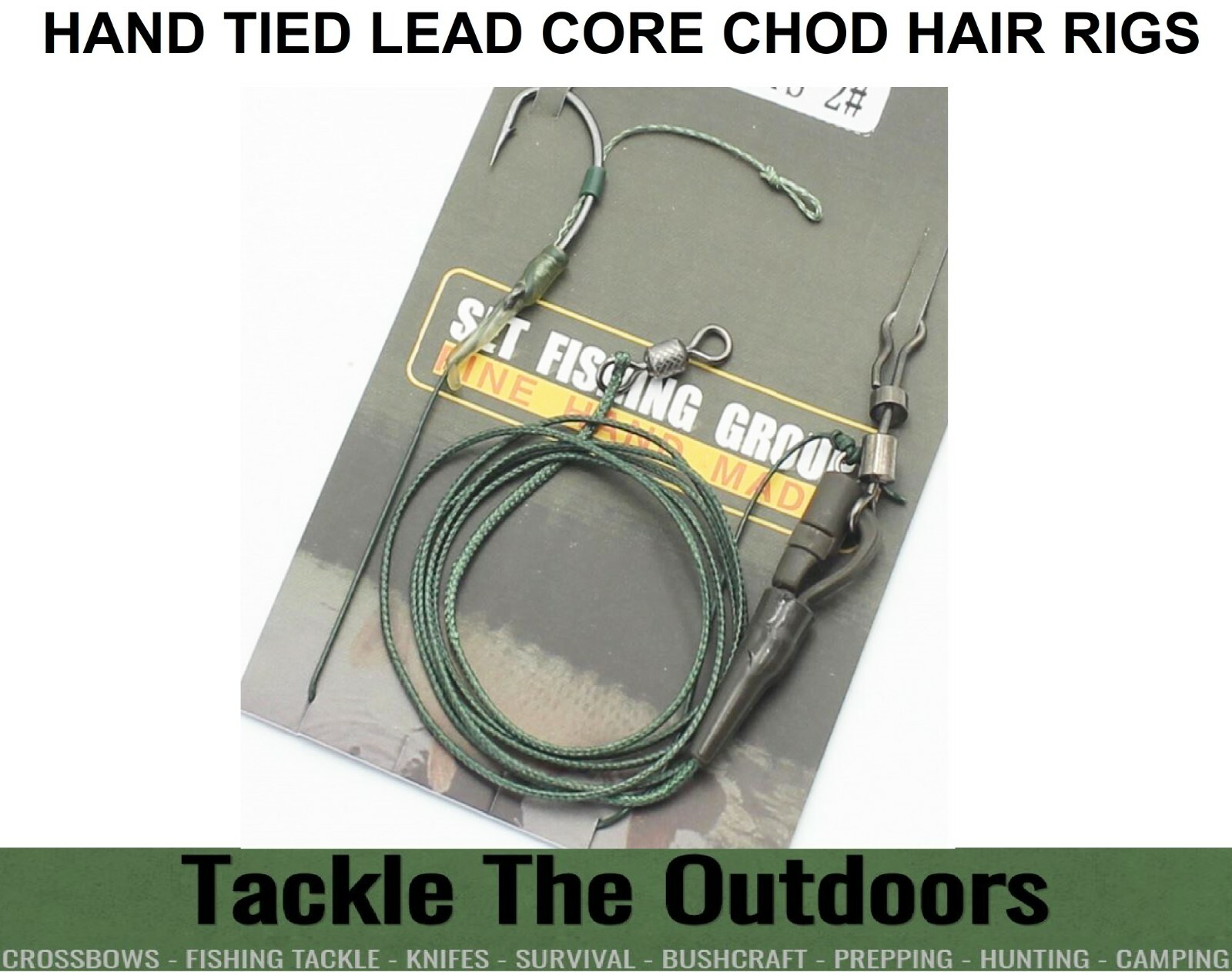 Carp Fishing Safety Rigs 45lb Lead Core Braid Leader 30lb Braid Bottom ...