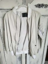 Authentic Rare R13 Leather Jacket Made In Italy White Size M $3000