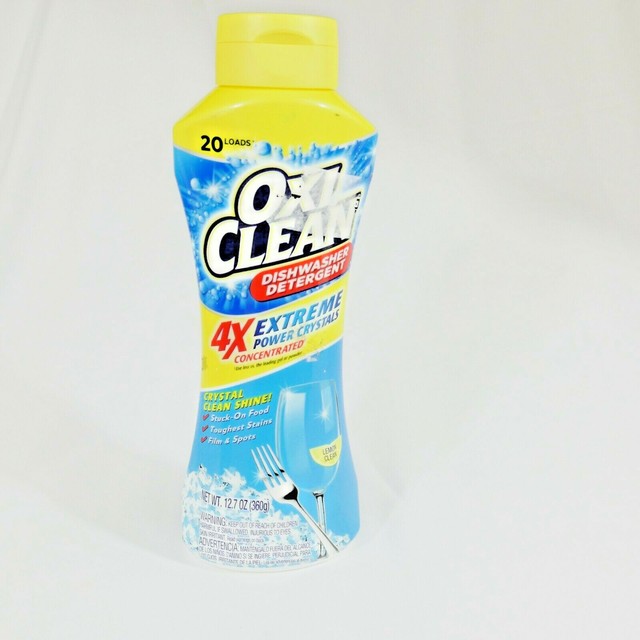 Oxi Clean Dishwasher Detergent Extreme Power Crystals 4X