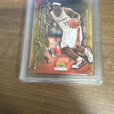 2003-04 UD REDEMPTION LEBRON JAMES ROOKIE CARD #36 GEM MINT 10 | eBay