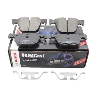 Bosch QuietCast Rear Ceramic Brake Pads for BMW E60 E63 E65 E70 F15 E71 F16