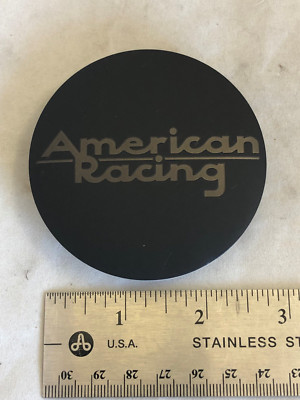 AR American Racing Matte Black Wheel Rim Hub Cover Center Cap 1747K74 T100K74-S6