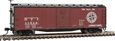Walthers HO Scale 40' Rebuilt Steel Boxcar Detroit Toledo & Ironton DT&I #11545